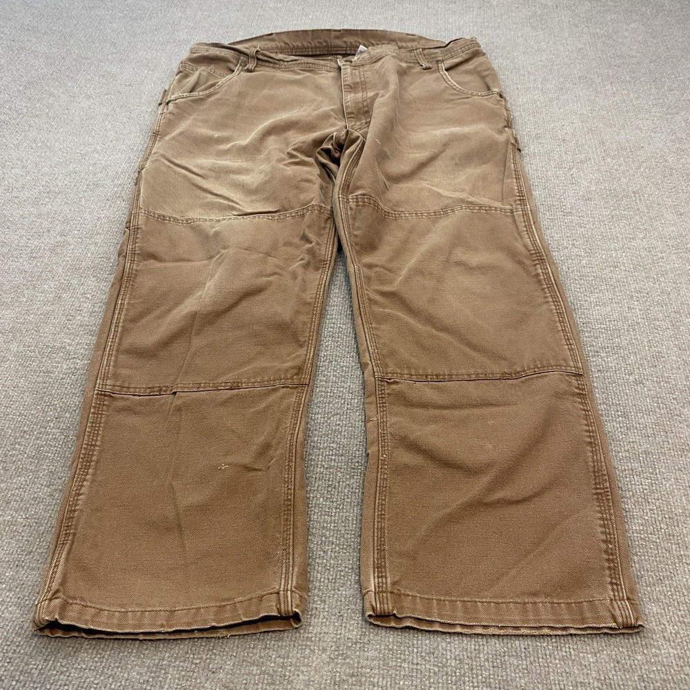 Vintage Key Pants Mens 40x30 Distressed Baggy Worn Double Knee Carpenter 90s Y2K